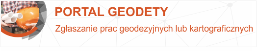 Baner Portal Geodety