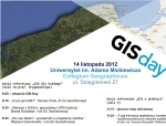fragment plakatu GIS Day 2012