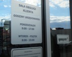 wejście do Sali Obsługi Klienta wejście do Sali Obsługi Klienta
