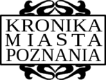 logo Kroniki Miasta Poznania logo Kroniki Miasta Poznania