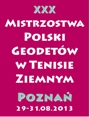 Banner XXX Mistrzostw Polski Geodetów w tenisie ziemnym Banner XXX Mistrzostw Polski Geodetów w tenisie ziemnym