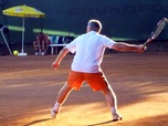 Uczestnik XXX Mistrzostw Polski Geodetów w tenisie ziemnym
